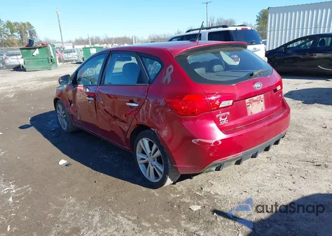 2011 Kia Forte Sx from USA, damaged, VIN KNAFW5A35B5364223